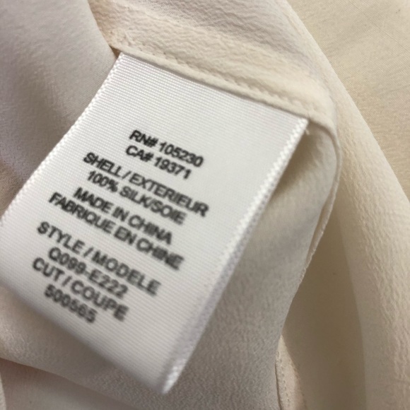 Equipment 100% silk women’s medium - Picture 3 of 3